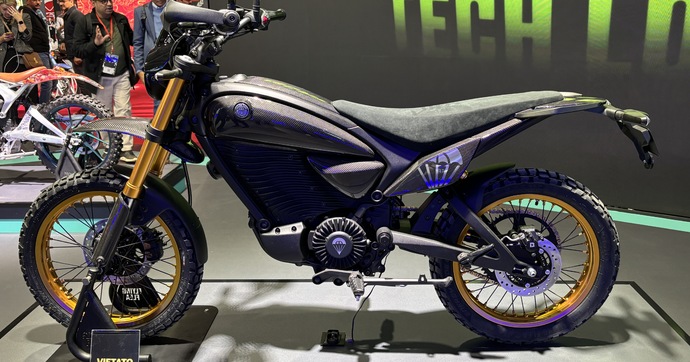 Royal Enfield continue de développer sa gamme électrique avec un scrambler au salon de Milan