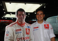 Citroën au Mondial de Paris: Loeb y était