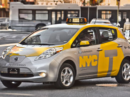 A New York, la Nissan Leaf joue les taxis