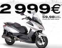 Kymco prolonge sa promo sur le Dink Street i 125.