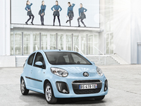 La Citroën C1 s'offre un restylage pour 2012