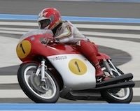 Agostini à l'Événement Moto de l'Année, les 24 et 25 avril 2011.