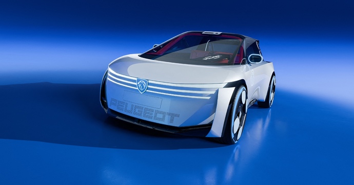 La Peugeot Polygon, c’est la future 208 en exagérant beaucoup