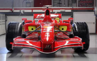 La F2007 est en piste aujourd'hui