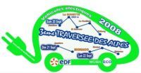 La 3e Traversée des Alpes en véhicules électriques aura lieu en septembre 2008