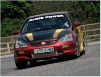Honda Civic Type R Sumo Power, une bien belle peinture !!!