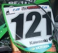 La 450 Kawasaki de Xavier Boog