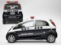 La Mitsubishi i MiEV électrique testée par la police !