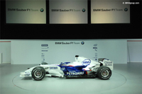 Présentation de la nouvelle BMW Sauber à Valence