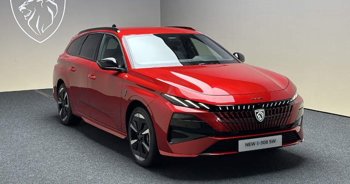 Rendez-vous demain pour les premières images en direct de l’essai de la Peugeot 308 SW restylée