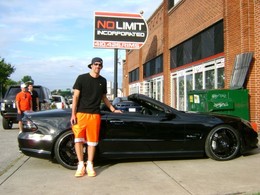 Michael Phelps nage en plein bonheur grâce à sa Mercedes SL63 customisée