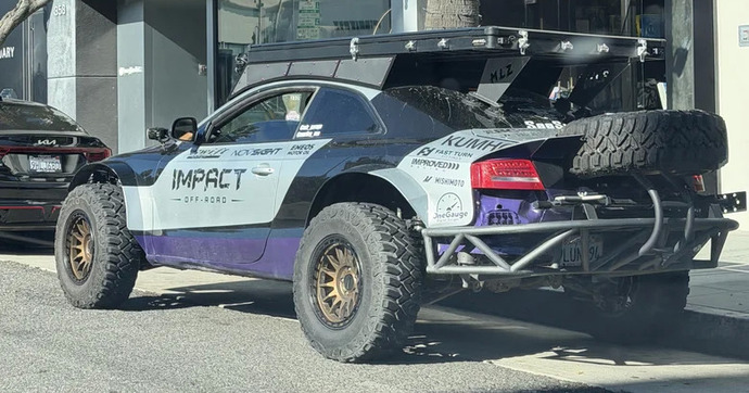 Une Audi A5 prête pour la fin du monde