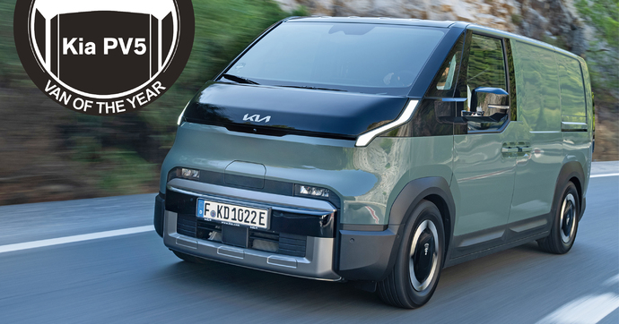 Le Kia PV5 est le « Van of the Year 2026 » !