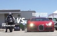 Vidéo moto : Kawasaki Ninja H2R vs Supercars