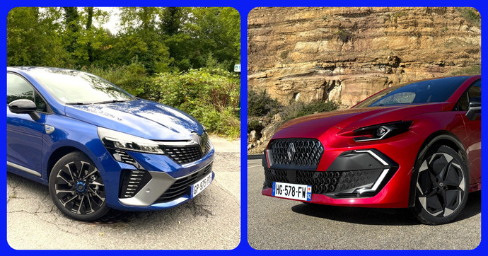 La Clio 5 face à la nouvelle Clio 6…