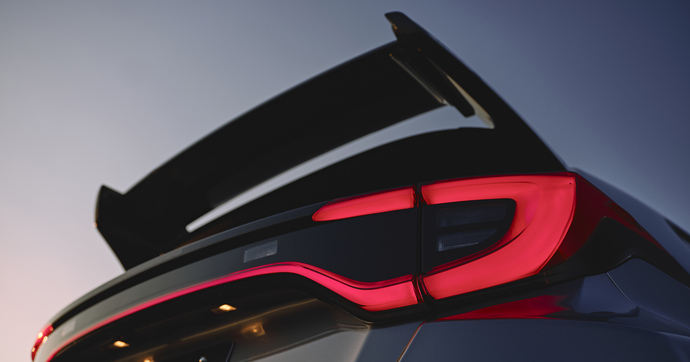 La Toyota GR Yaris soigne son aérodynamisme, mais subit toujours les foudres du malus