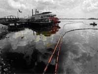 Grave pollution au fioul dans l’embouchure du Mississipi