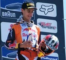 Interview : Marvin Musquin blessé au genoux samedi, plus de peur que de mal