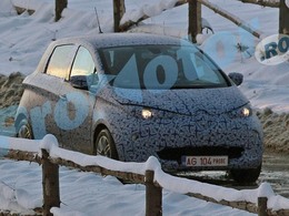 Surprise : Renault Zoë se promène