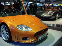 Spyker: Un stand très fourni !