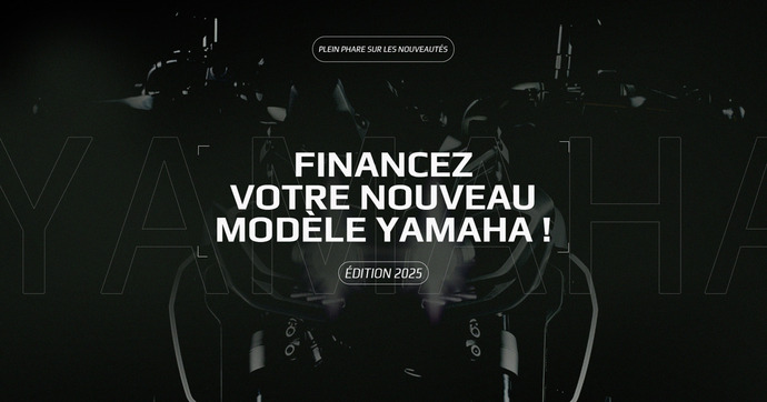 Des financements en LOA et des promos chez Yamaha