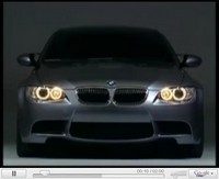 BMW M3 Concept en vidéo