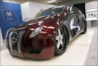 Mercedes RLS by Alpine: Liquid style