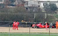 Felipe Massa casse sa nouvelle F2007