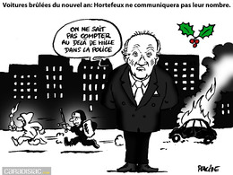 Le dessin du jour - Le silence d'Hortefeux sans incident majeur