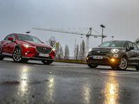 Comparatif - Fiat 500X vs Mazda CX-3 : la conquête des challengers