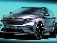 Skoda Enyaq iV : des dessins dévoilent son design
