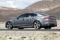 Future Jaguar XF-R au désert...