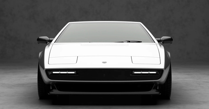 Les amateurs de restomod vont très certainement apprécier cette Lotus