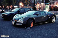 Fallait pas… Se garer n’importe où en Bugatti Veyron