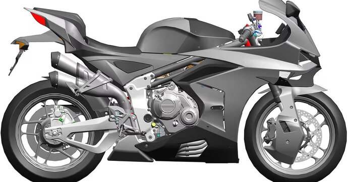 Une nouvelle sportive chinoise rend un hommage au quatre-cylindres de 650 cm3 de Honda