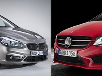 Match du Mondial : BMW Série 2 Active Tourer ou Mercedes Classe B restylée ?
