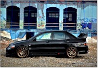 Mitsubishi Evo IX Lövan, une japonaise qui vient du froid..