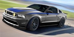 Un panel de Ford Mustang customisées pour le SEMA Show