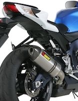 Akrapovic: silencieux pour Suzuki GSX-R 2011.