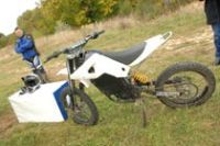 Une moto électrique essayée par la Préfecture de Police de Paris