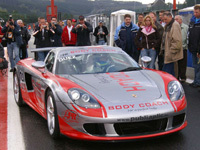 Porsche Carrera GT en compétition: ça avance!