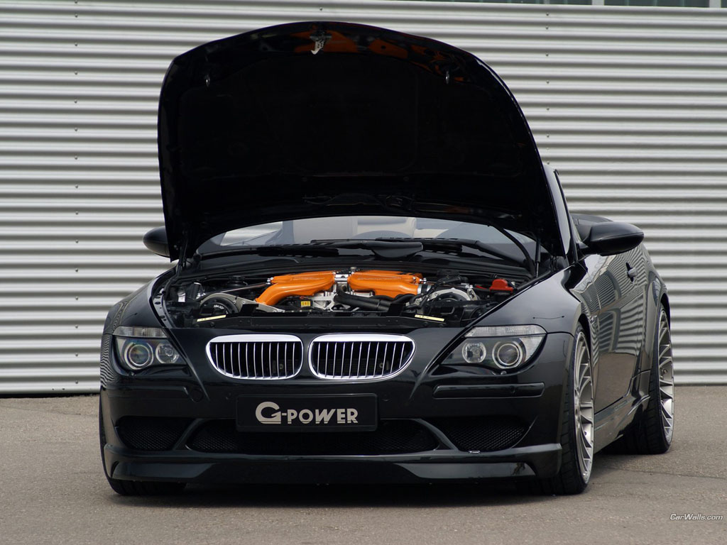 BMW M6 G-Power : V10 et 2 compresseurs à l'air libre