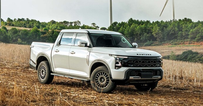 Voici le nouveau Santana, un pick-up espagnol aux origines chinoises