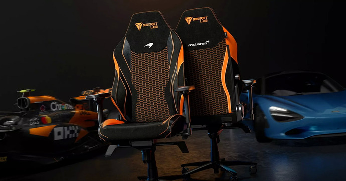 Roulez en chaise gaming McLaren pour 1700 euros