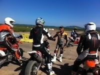 Stage Supermotard 2015: la Salvador School ne prend pas de vacances cet été