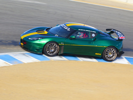 Lotus avec la famille Mansell