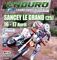 Championnat de France d'enduro : 1ère épreuve à Sancey-le-Grand