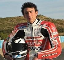 Louis Rossi s'envole pour son premier GP sur la 125 Aprilia