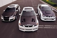 Golf 5 GTi, BMW 330i et Impreza Seibon : Le trio infernal !!