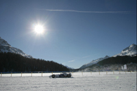 Nick Heidfeld on ice